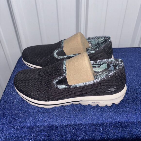 Sketcher’s Go Walk Goga Mat Slip On Size 7 EUC - Picture 3 of 8